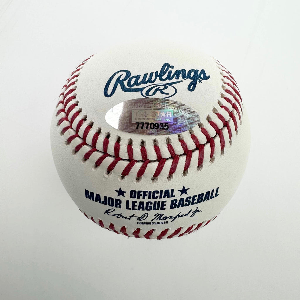 Autographed/Signed Jose Altuve Rawlings Official Major League Baseball ROML Tristar COA