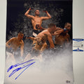 Autographed/Signed Nate Nathan Diaz UFC MMA Ultimate Fighting 16x20 Photo Beckett BAS COA #3