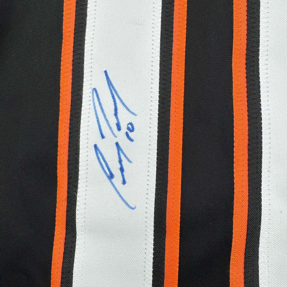Autographed/Signed Corey Perry Anaheim Black Hockey Jersey JSA COA