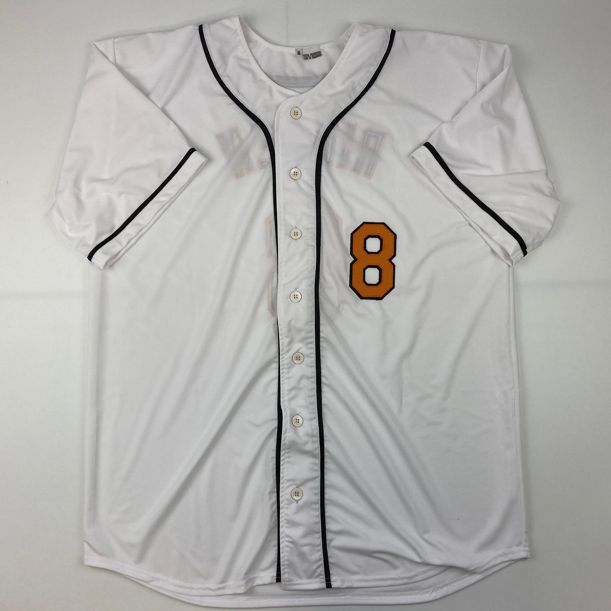 Autographed/Signed Cal Ripken Jr. Baltimore White Baseball Jersey Beckett BAS COA