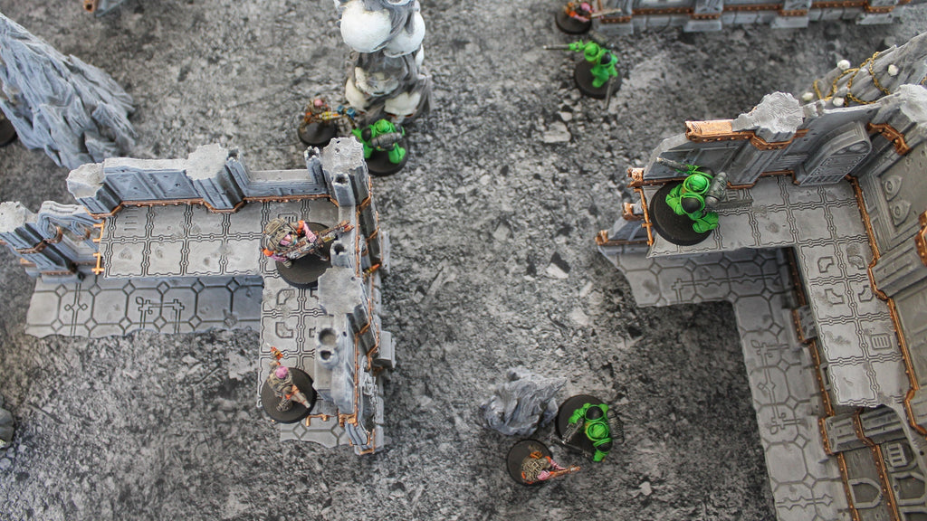 Ashen Wastelands | Neoprene Battle Mat with Bag | Baron of Dice