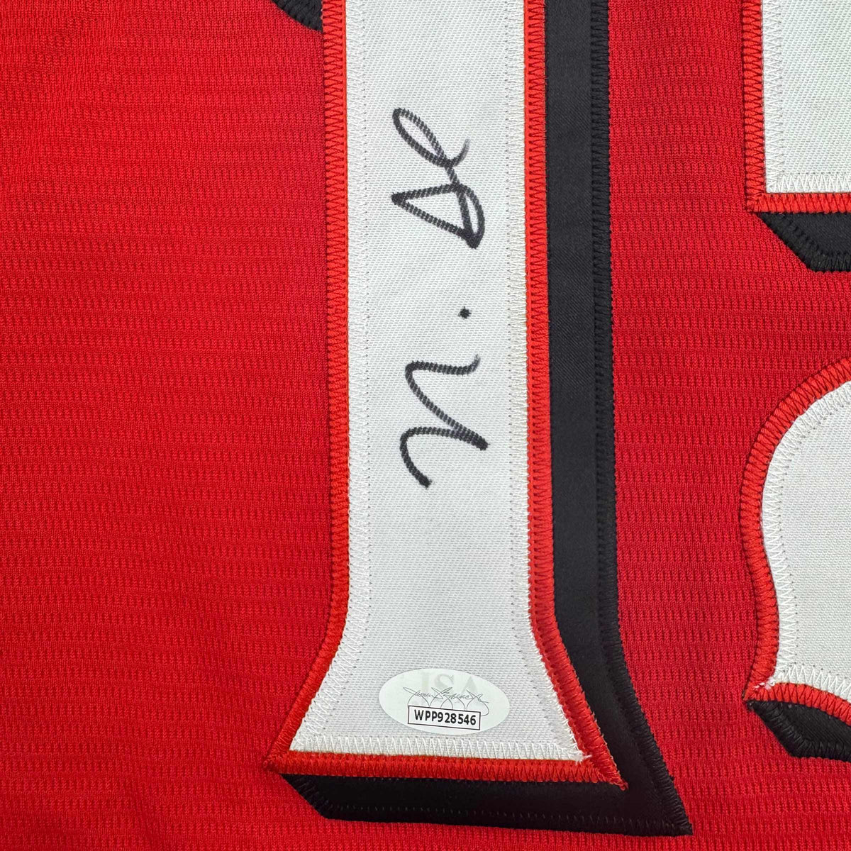 Autographed/Signed Nick Senzel Cincinnati Red Baseball Jersey JSA COA