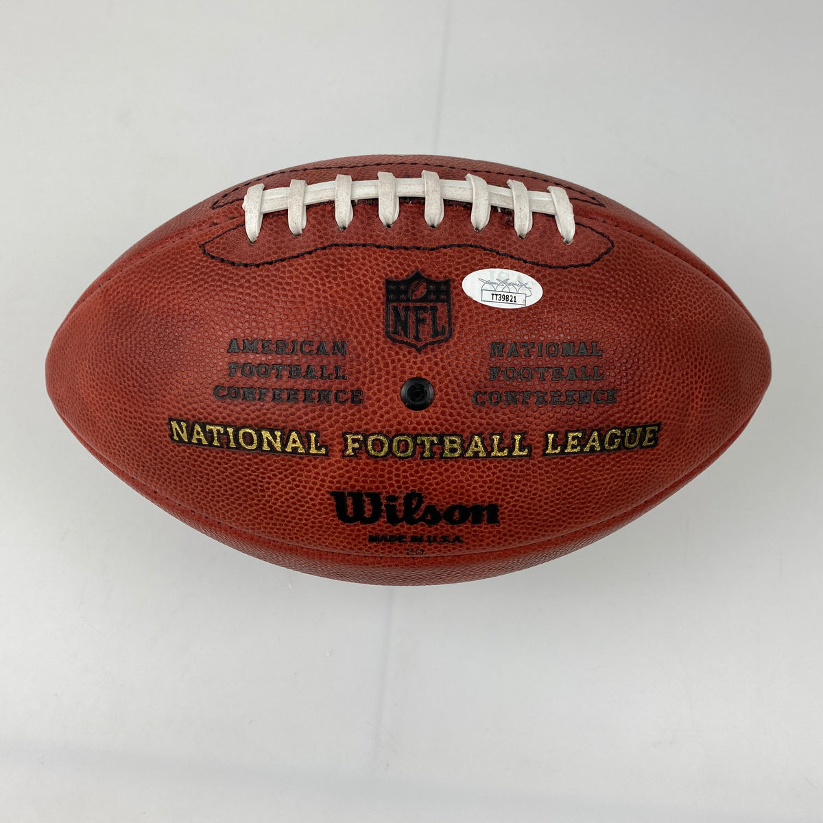 Autographed/Signed Tim Tebow New York Jets Authentic The Duke Full Size Football JSA COA
