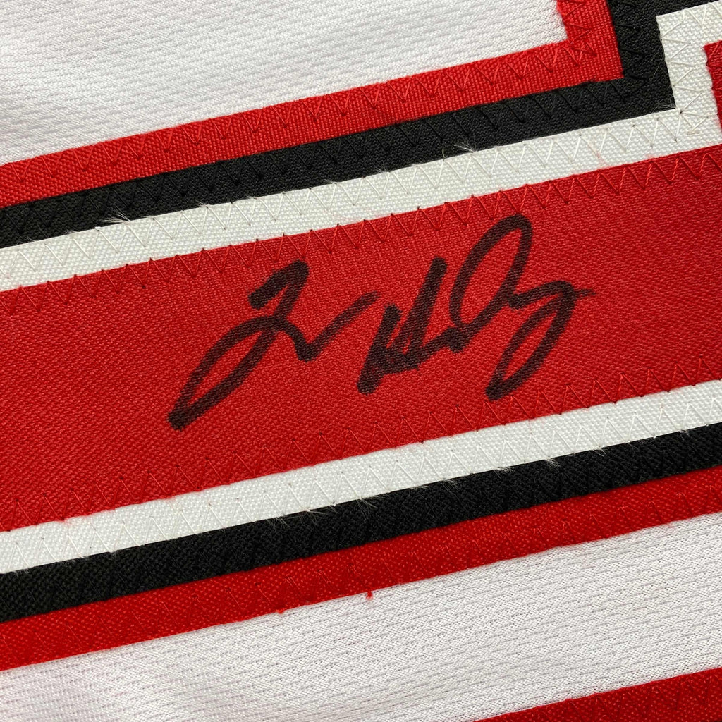 Autographed/Signed Tim Hardaway Miami White Basketball Jersey JSA COA
