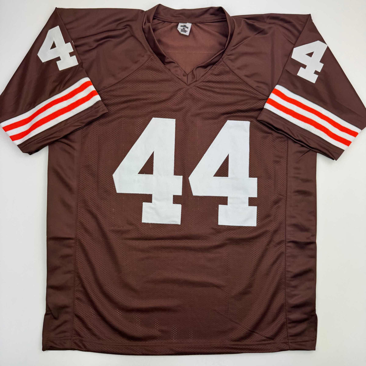Autographed/Signed Earnest Byner Cleveland Brown Football Jersey JSA COA