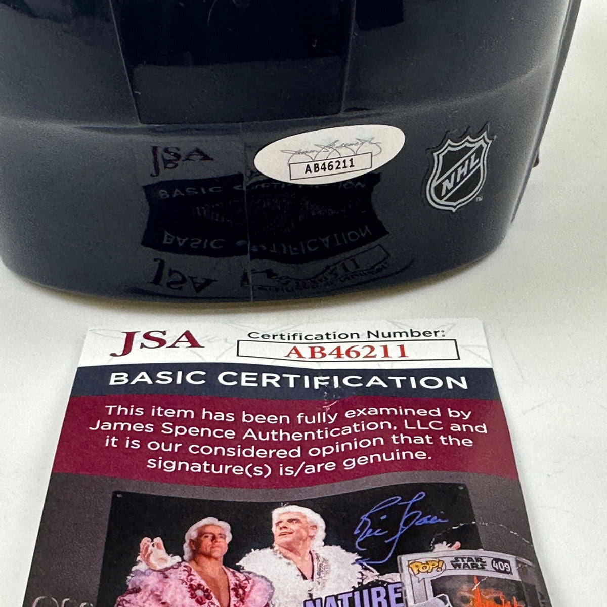 Autographed/Signed Alexander Ovechkin Washington Capitals Mini Hockey Helmet JSA COA