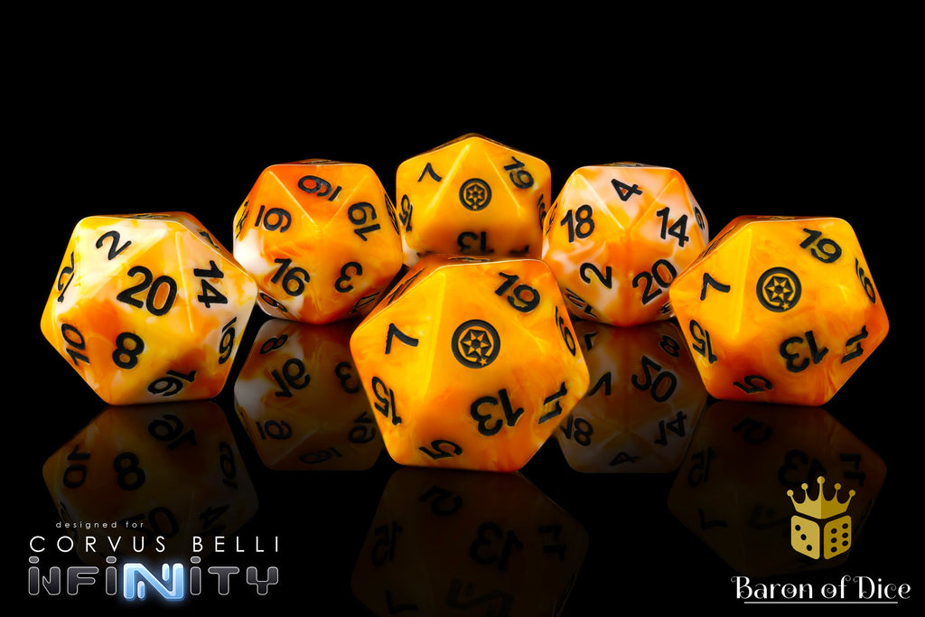 Infinity: N5 Invincible Army - Official Dice Set