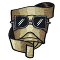Invisible Man Head Patch: Iron-on