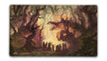 Fire-Lit Forest