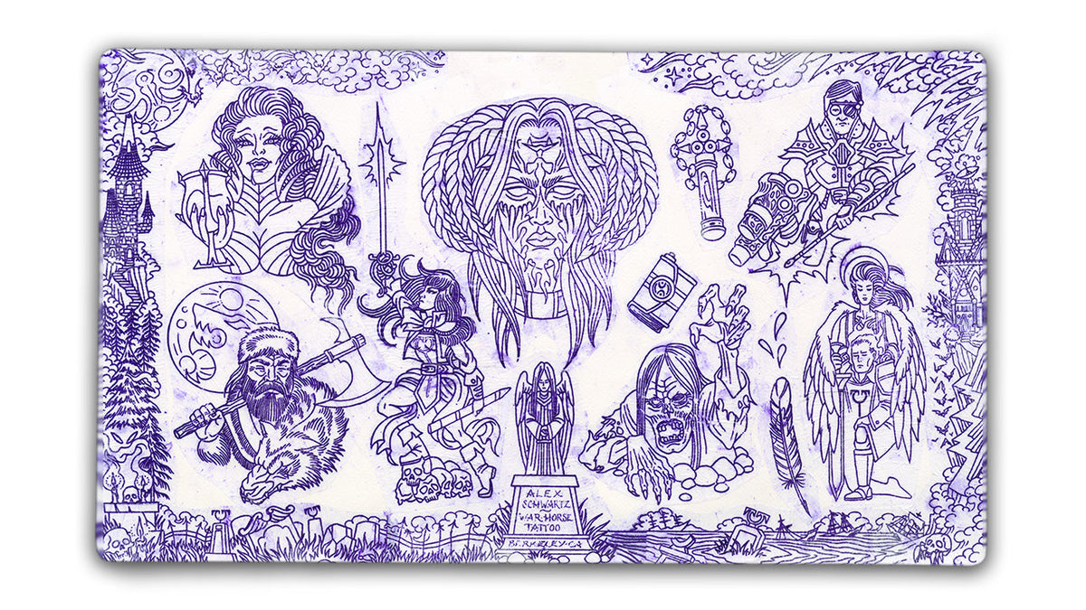 Alex Schwartz Stencil Series | Vampires