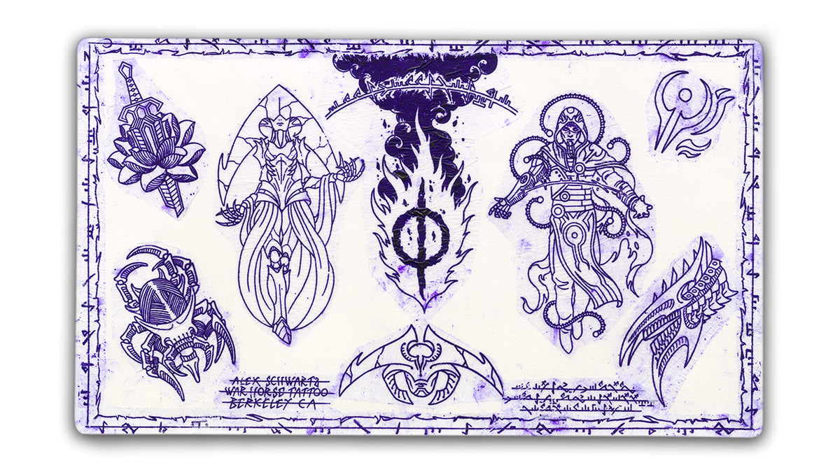 Alex Schwartz Stencil Series | Phyrexia