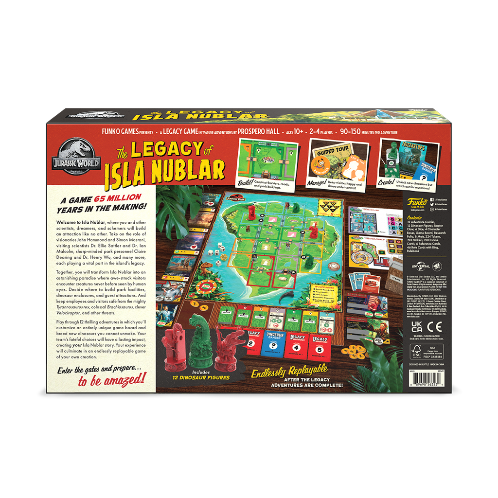 Jurassic World: Legacy of Isla Nublar Kickstarter Edition