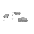 Jagdpanzer 38 Hetzer Early model render, multiple views