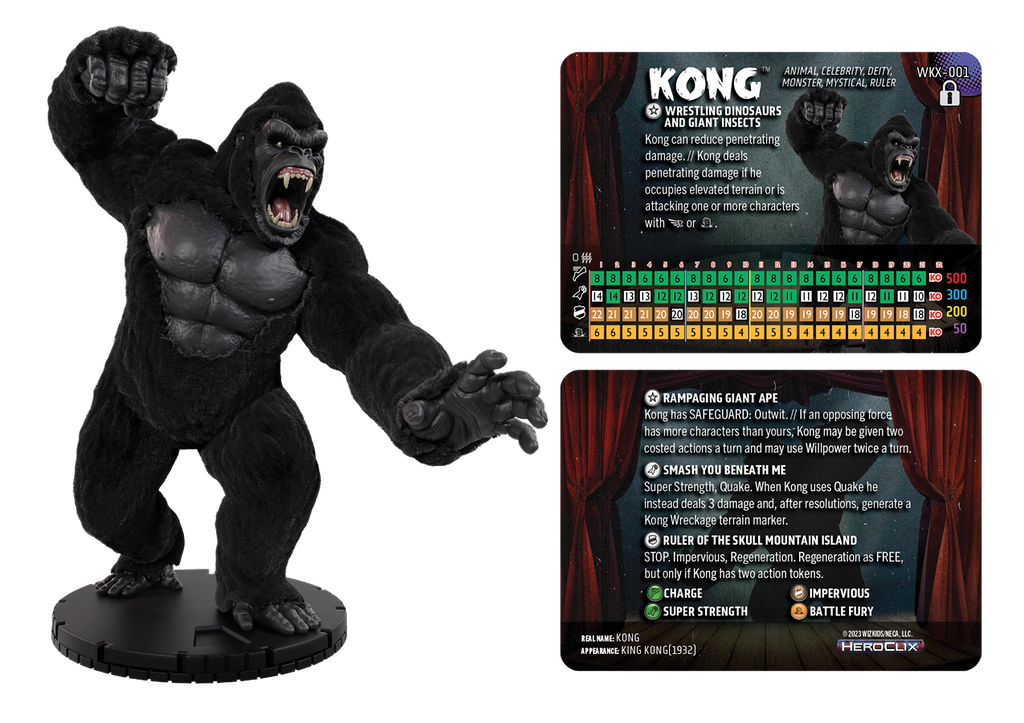 HeroClix: Iconix - Colossal Kong