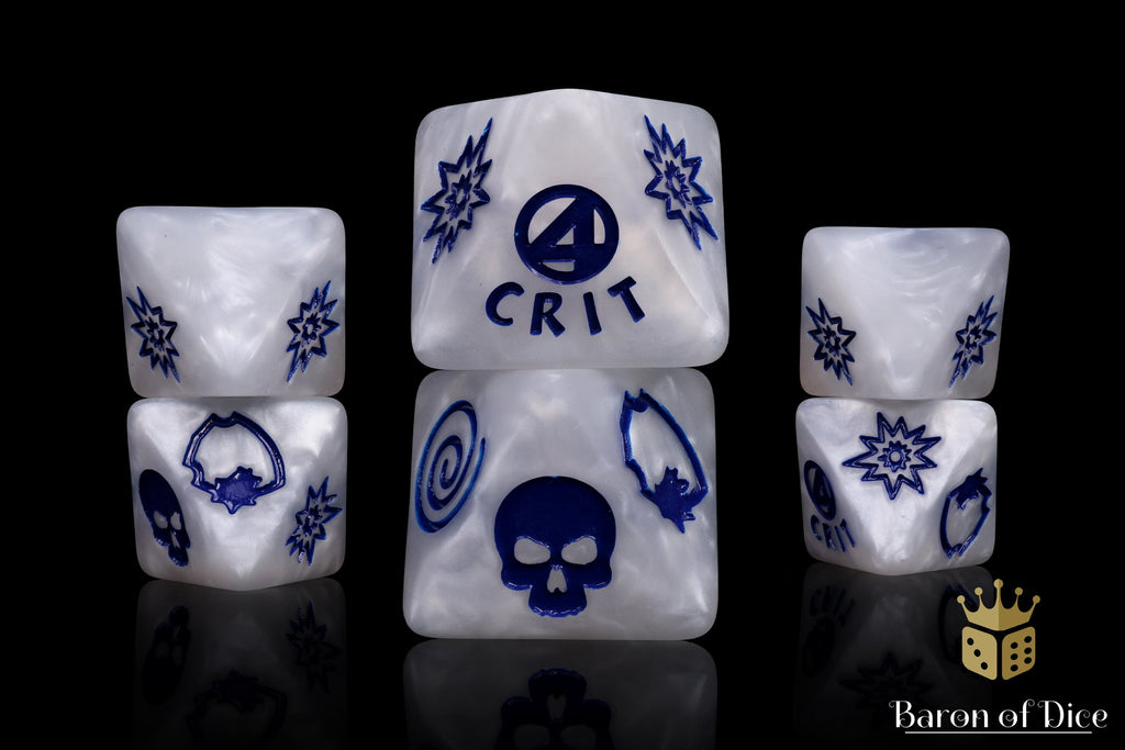 Four For All Dice - D8 Set