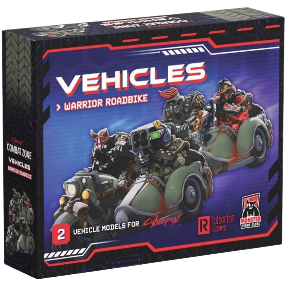 Cyberpunk RED: Combat Zone - Vehicles: Warrior Roadbike