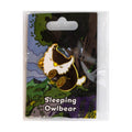 Baby Bestiary: Owlbear Enamel Pin - Sleeping