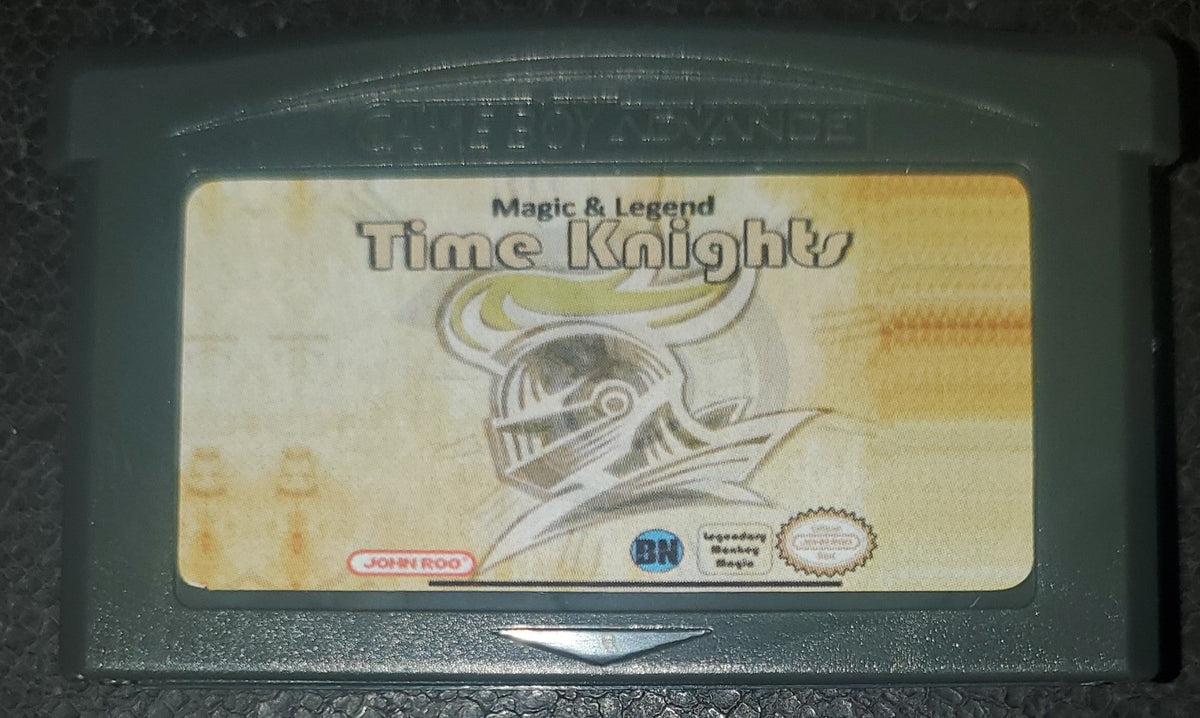 Magic & Legend Time Knights GBA Video Game Boy Advance Nintendo