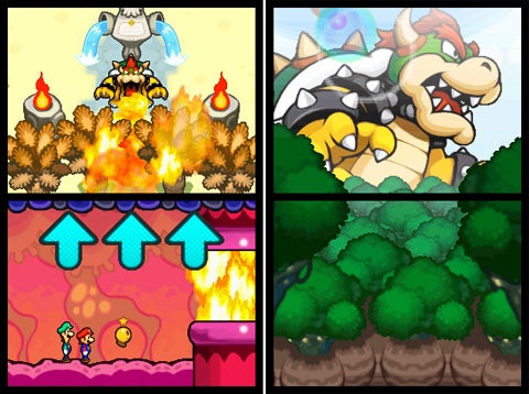 Mario and Luigi Bowser's Inside Story Video Game Nintendo DS 2009