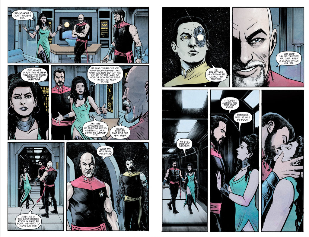 Star Trek: The Next Generation--The Mirror War--IDW Classic Collections