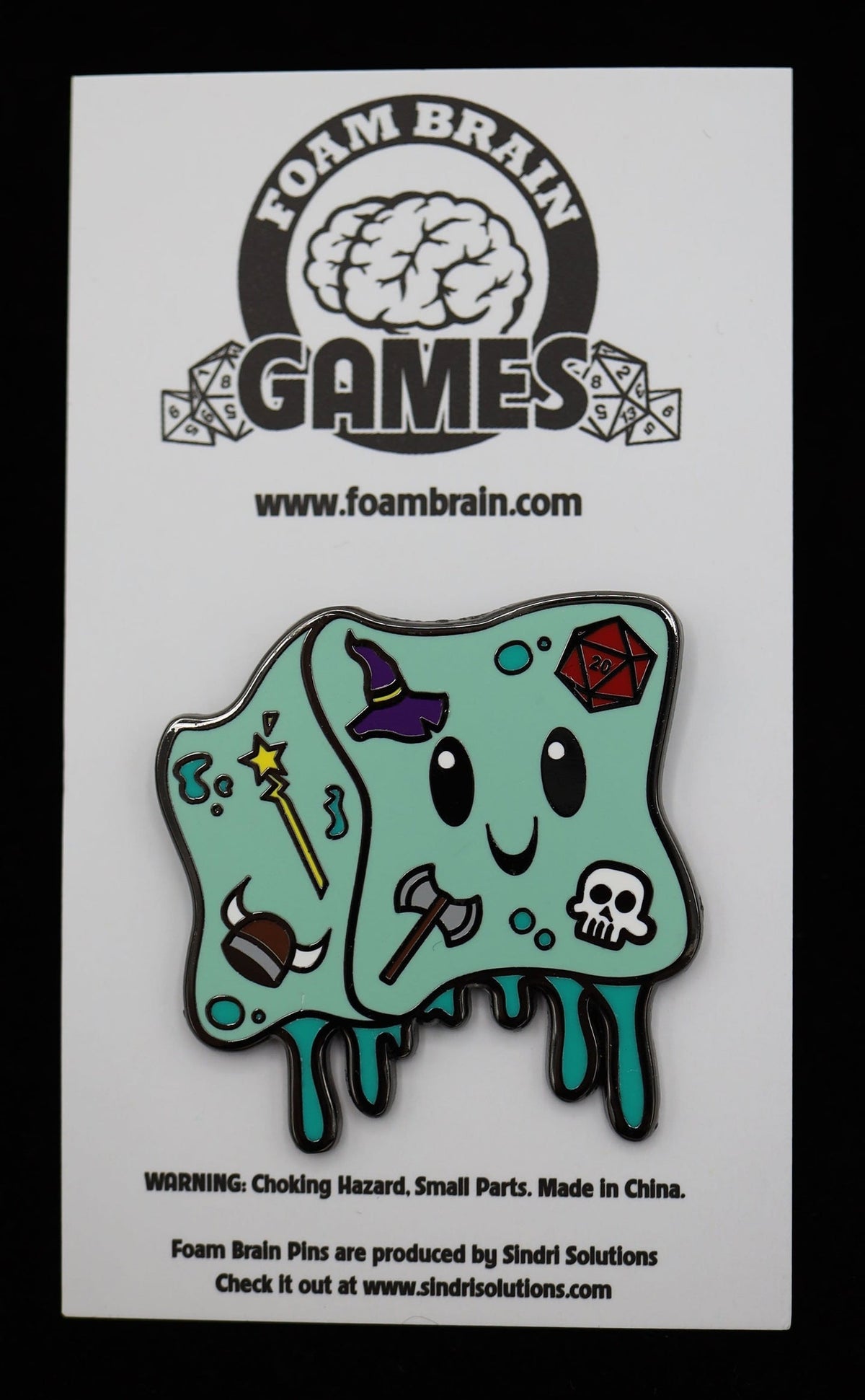 Monster Index Pin: Gelly Cube