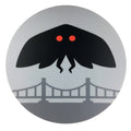 Mothman Minimalist Circle Sticker
