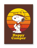 Aquarius Magnets: Flat Magnet - Peanuts - Beagle Scouts - Snoopy