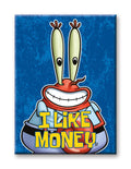 Aquarius Magnets: Flat Magnet - SpongeBob SquarePants - I Like Money