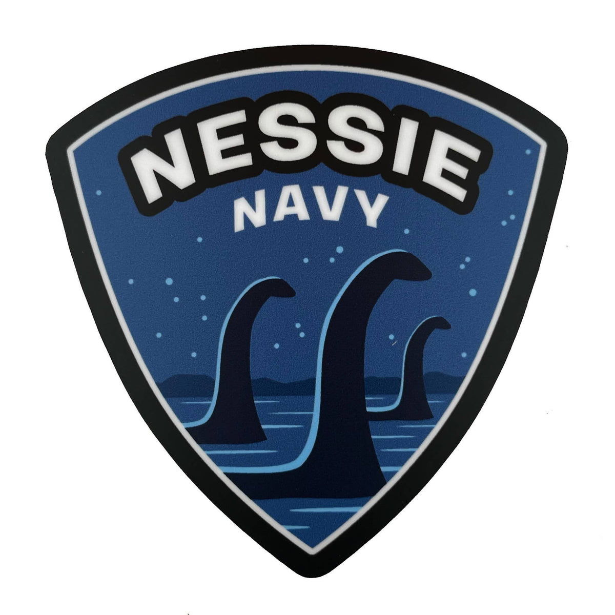 Nessie Navy Military Insignia Sticker