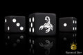 Ancient Scorpion Dice