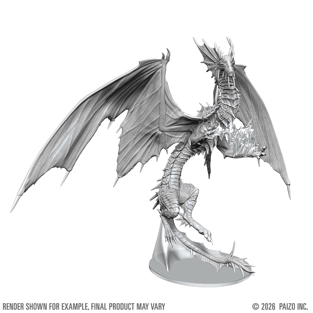 Pathfinder: Battles Deep Cuts - Adult Mirage Dragon Boxed Miniature (Unpainted)