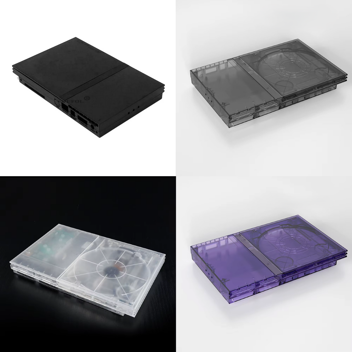 Playstation 2 Slim PS2 Full Replacement Console Shell Housing Colors