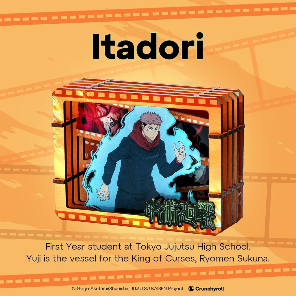 Puremind: Craft Kit - Wooden Gallery - Film Frame - Jujutsu Kaisen - Yuji Itadori