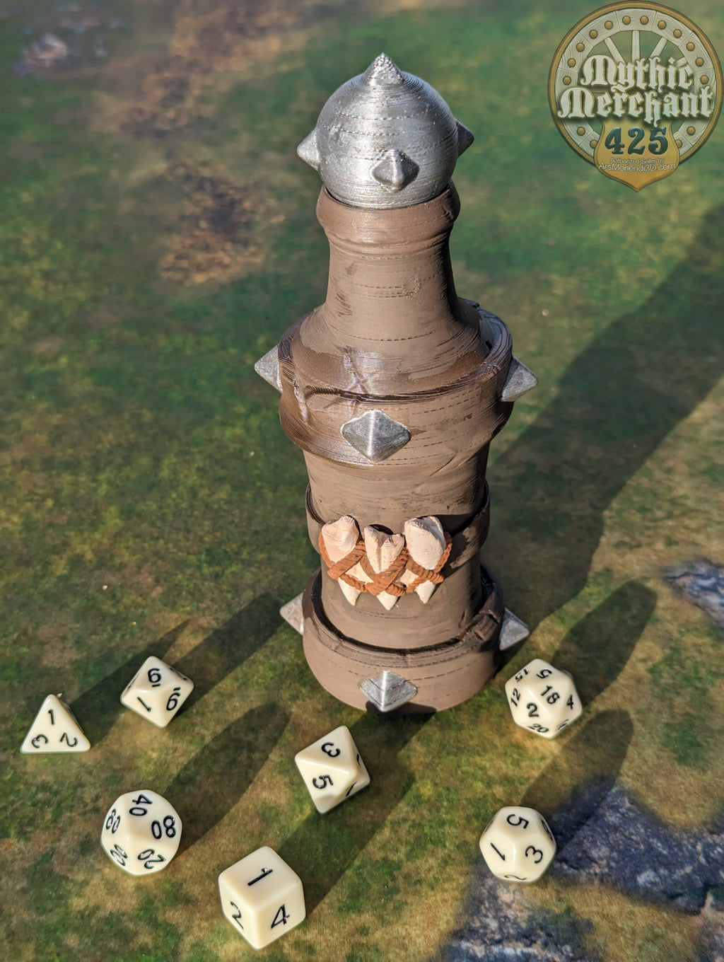 Ogre's Strength Potion 3D Printed Dice Jail | RPG Dice Vault | D20 Storage Box  | Player Gift - Channel Massive Power!
