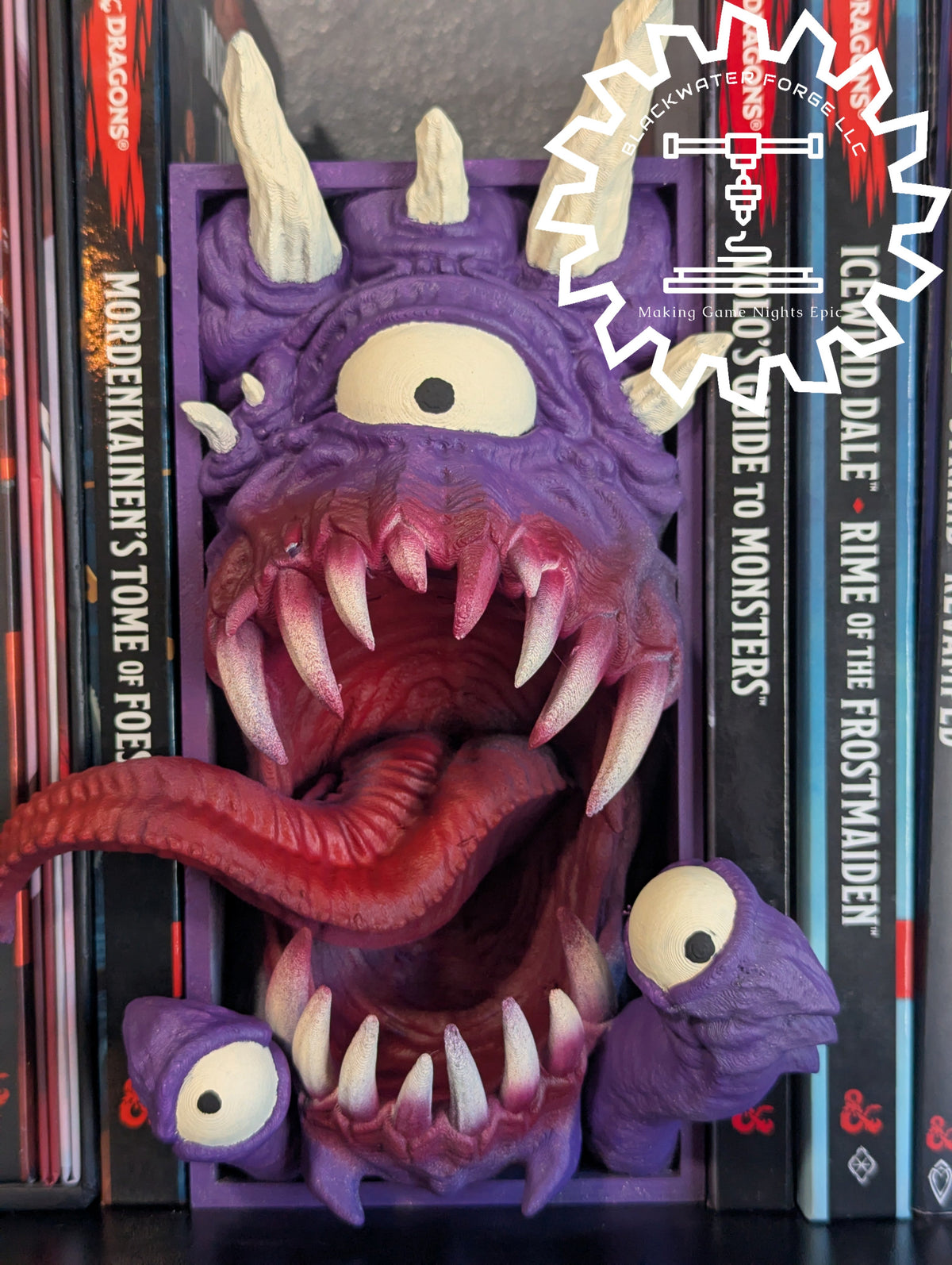 Beholder 3D Printed Book Nook- Miniatures of Madness- Eyes Everywhere!