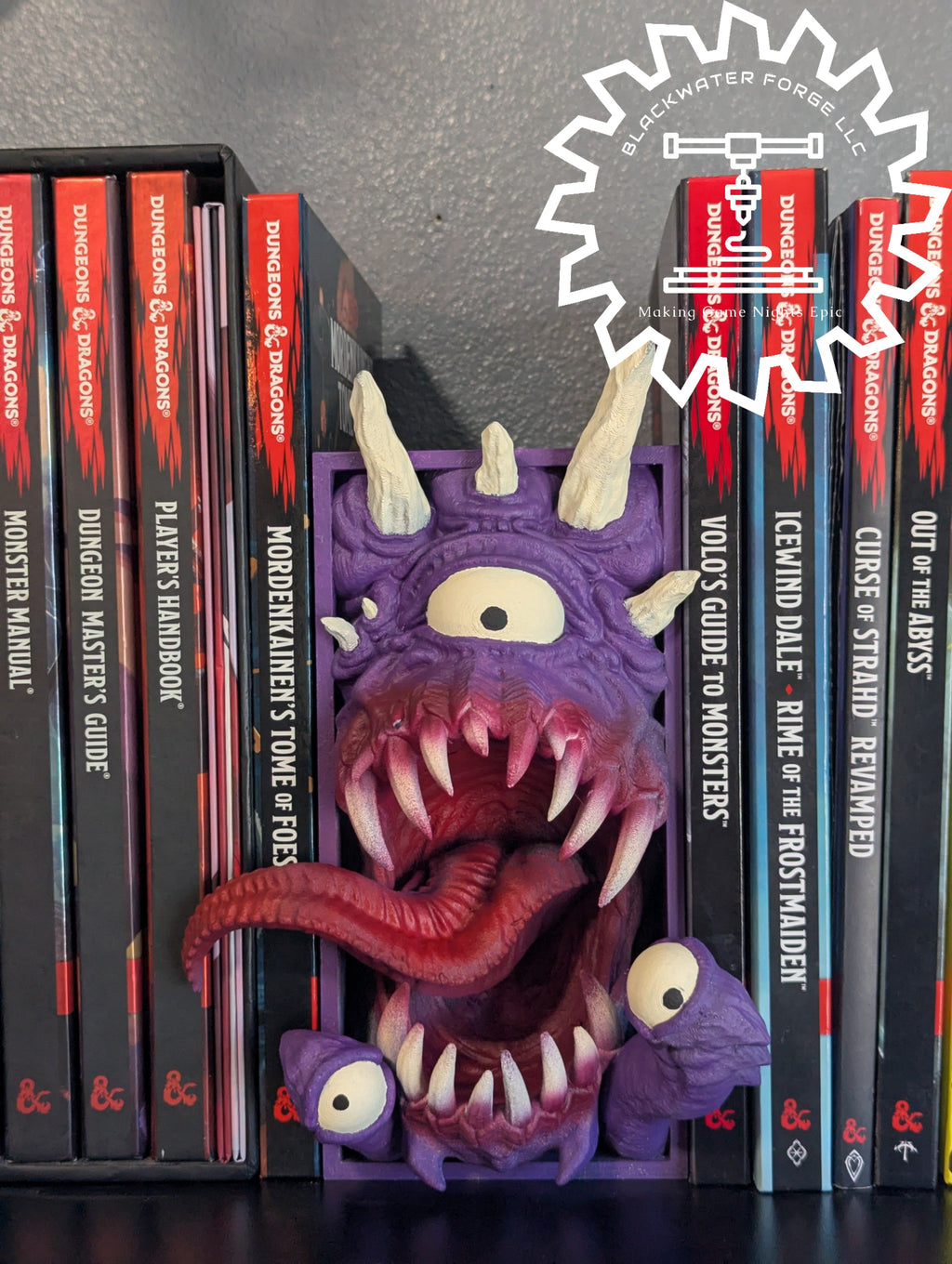 Beholder 3D Printed Book Nook- Miniatures of Madness- Eyes Everywhere!