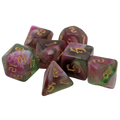 Superbloom - 7 Piece DnD Dice Set | Acrylic RPG Gaming Dice