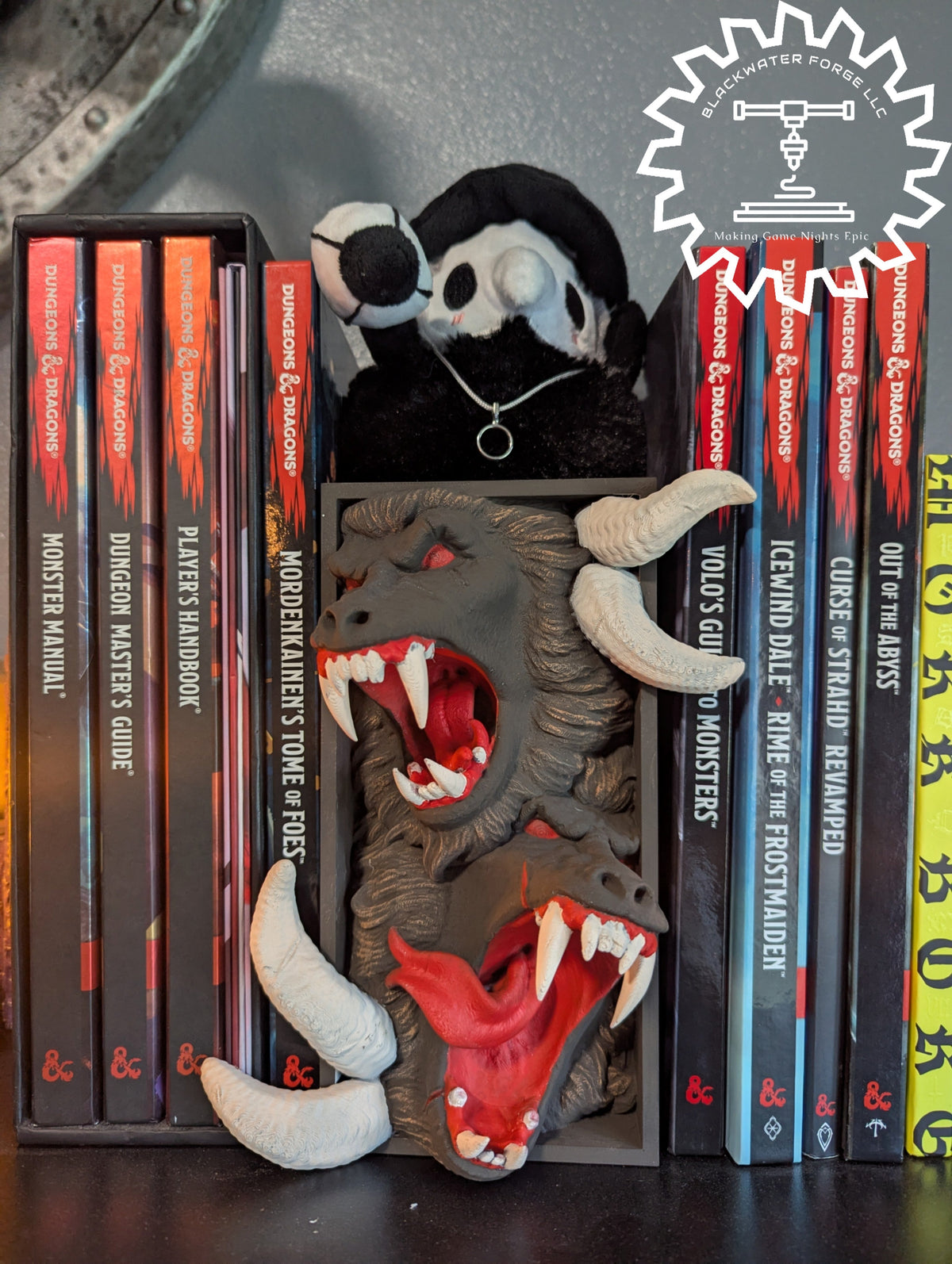Bloodthirsty Demons 3D Printed Book Nook- Miniatures of Madness- Enter the Realm of Darkness!