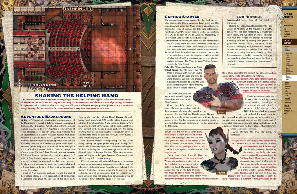 Pathfinder: Dark Archive Sketch Edition (2E) (Remaster)