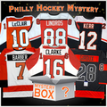 Autographed/Signed Philadelphia Hockey Jersey Mystery Box with PSA JSA or Beckett COA
