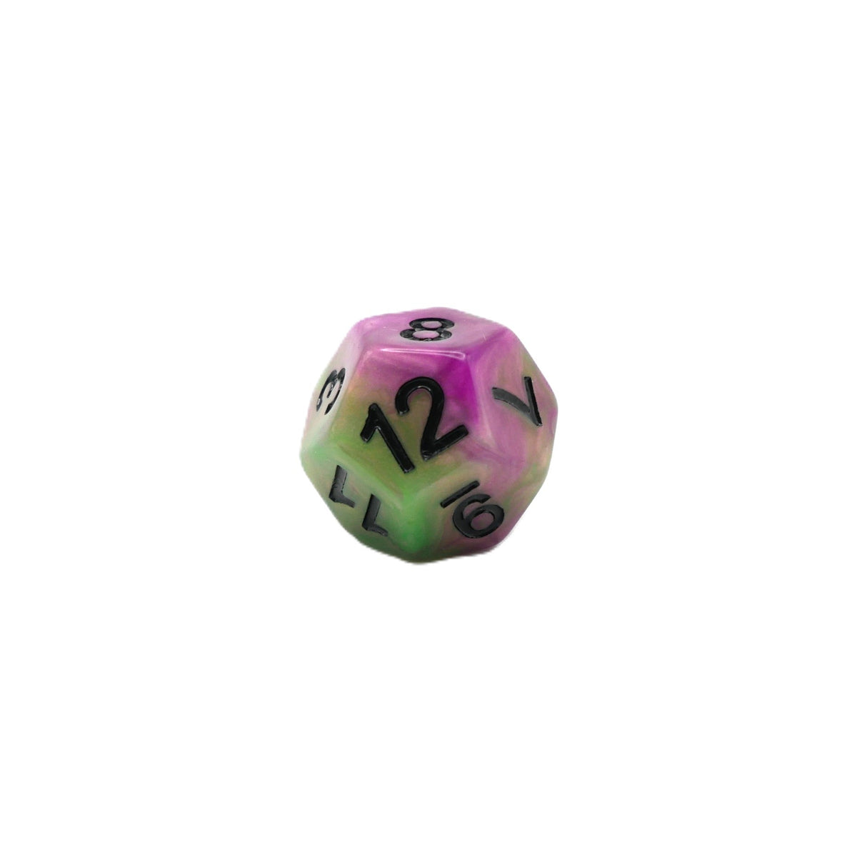 Poison Petals - 7 Piece DnD Dice Set | Acrylic RPG Gaming Dice