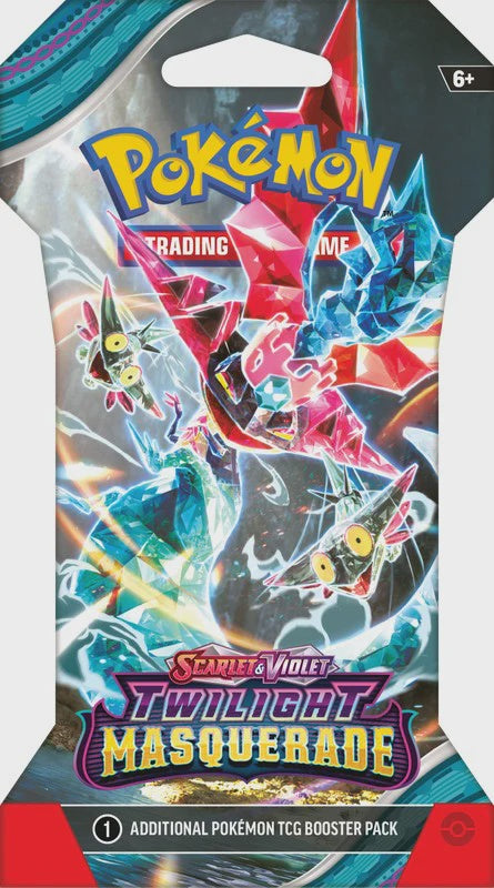 Pokemon Tcg Scarlet  Violet 06 Twilight Masquerade  Sleeved Booster Pack