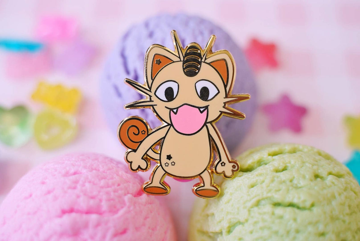 Pokemon: Meowth Enamel Pin
