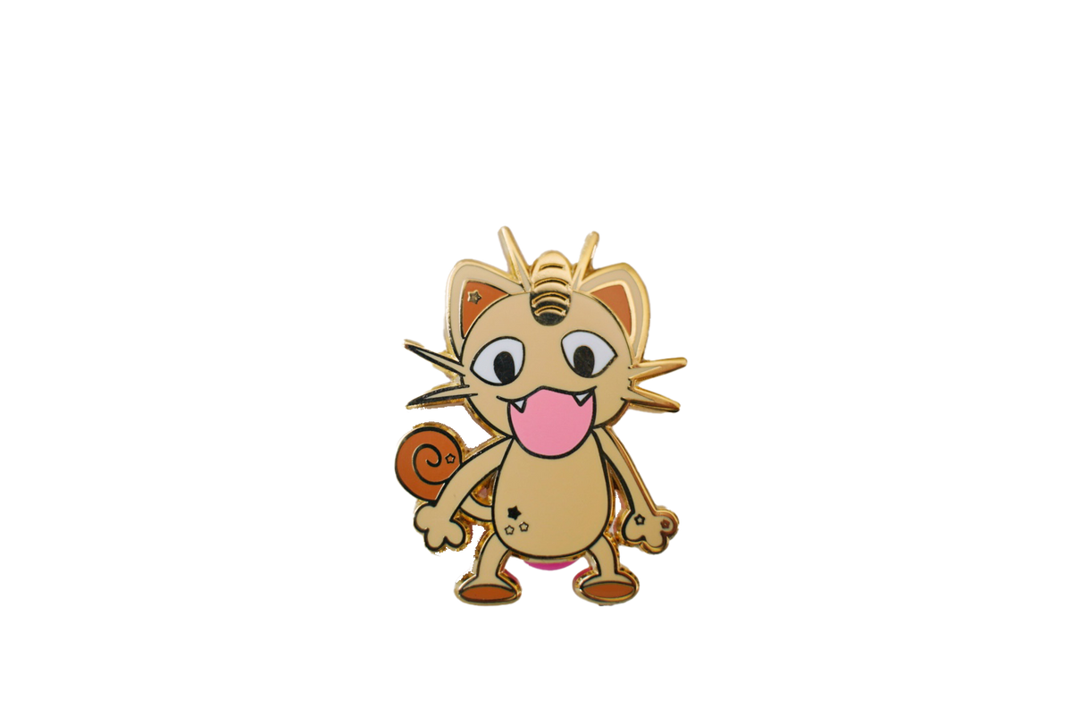 Pokemon: Meowth Enamel Pin