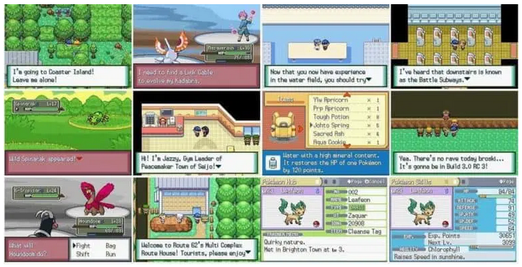 Pokemon Normal GBA ROM Hack Video Game Boy Advance