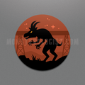 Pope Lick Goatman Circle Sticker