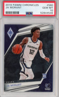 Graded 2019-20 Panini Chronicles Ja Morant #580 Rookie RC Basketball Card PSA 10 Gem Mint