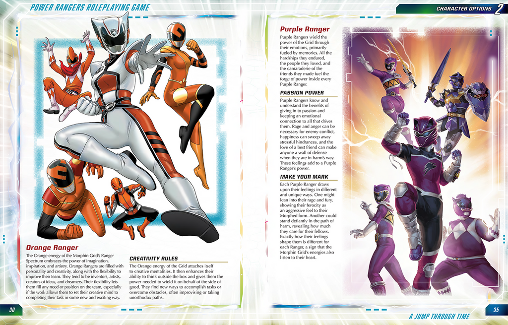 Power Rangers RPG: Jump Through Time Sourcebook