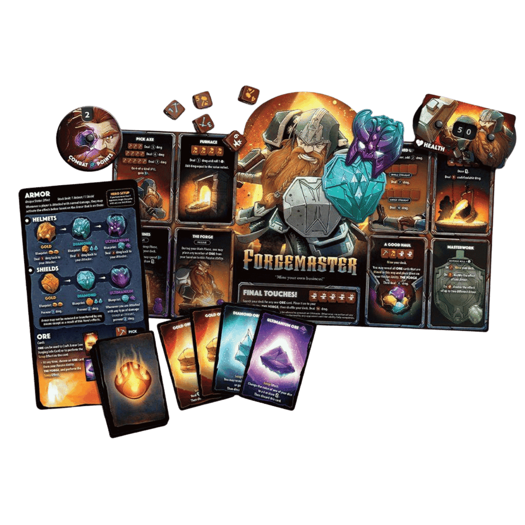 Dice Throne: Hero Pack - Forgemaster
