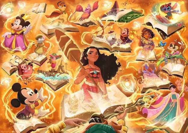 Ravensburger: Puzzle - Disney Lorcana TCG - Glimmers of the Realm - Amber